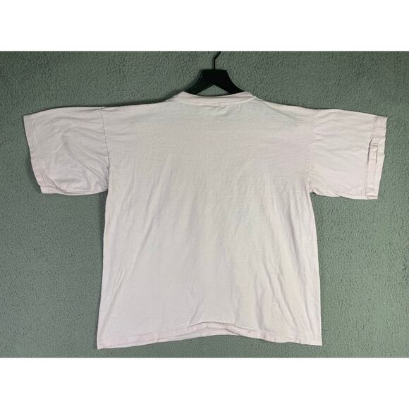 Vintage 90s Sleepygirl Holidogs Christmas Puppy Graphic T-Shirt USA One Size - Picture 8 of 8